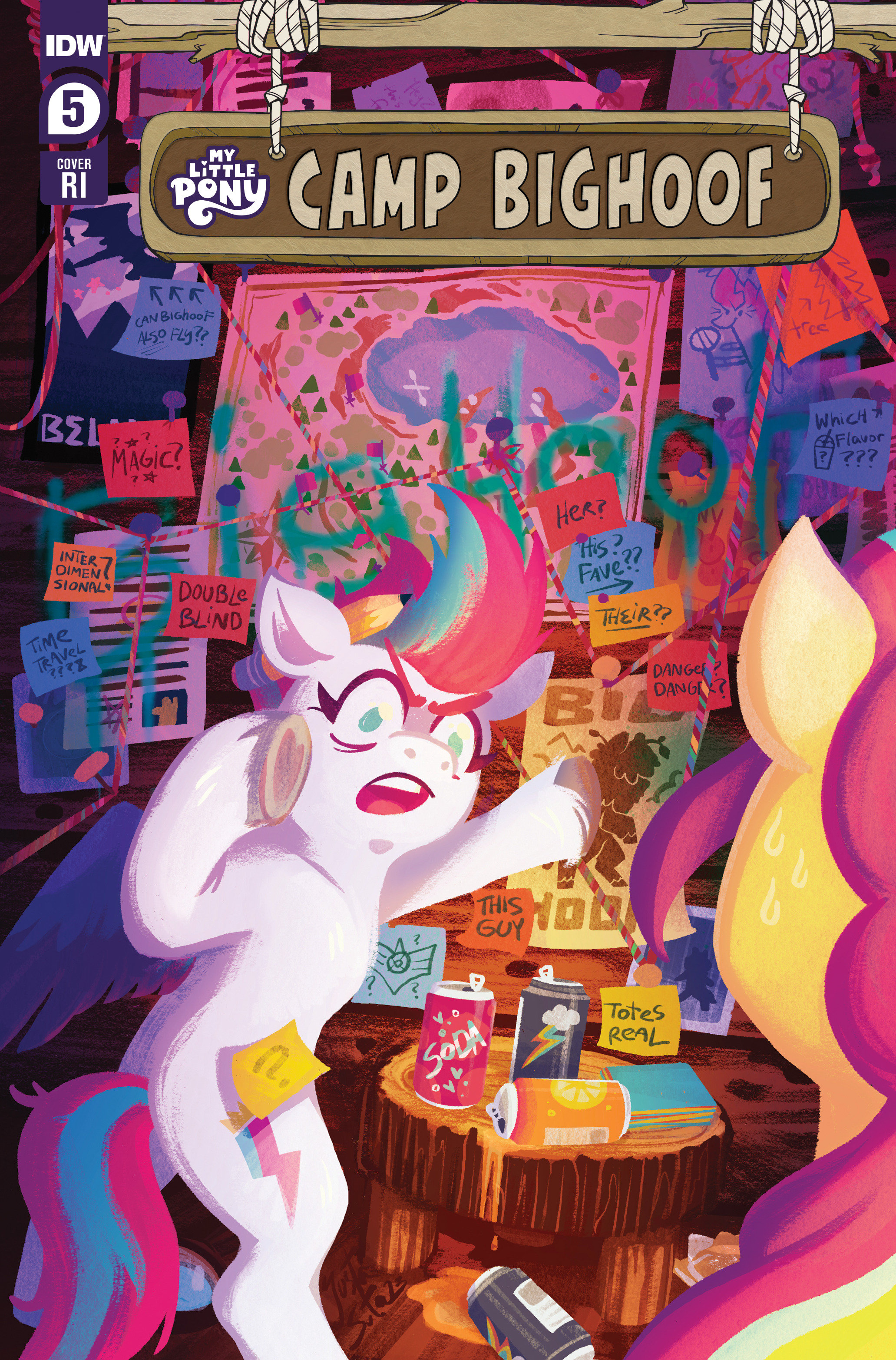 My Little Pony Camp Bighoof #5 Cover Justasuta 1 for 25 Incentive