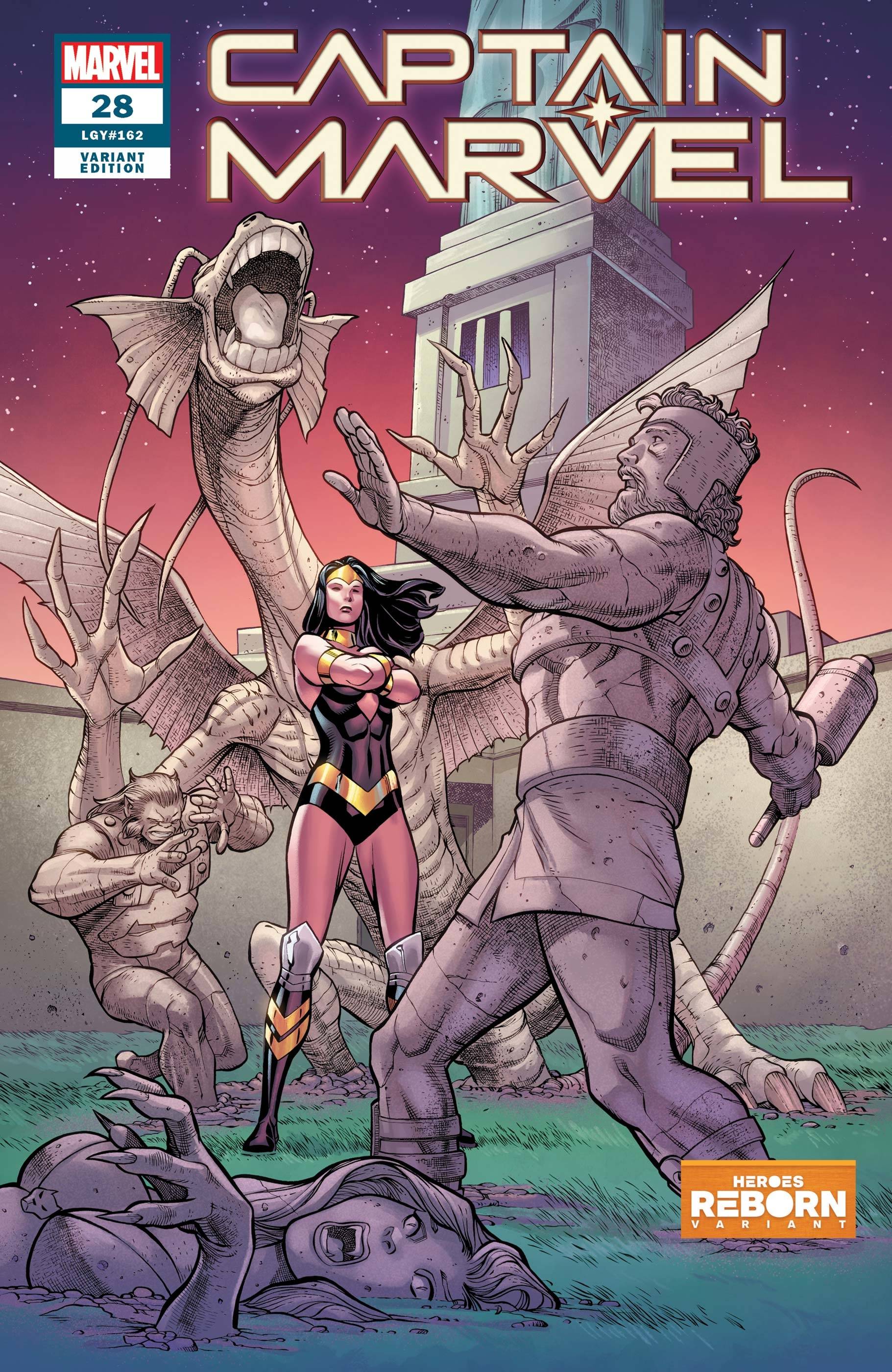 Captain Marvel #28 Pacheco Reborn Variant (2019)