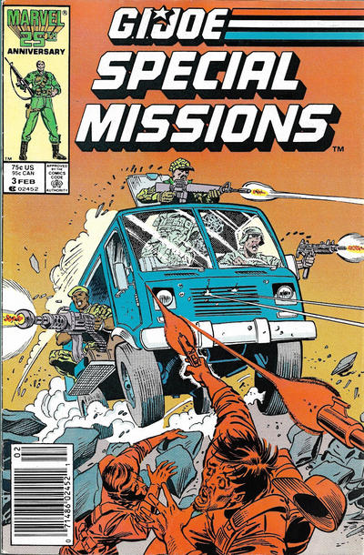 G.I. Joe Special Missions #3 [Newsstand]-Fine (5.5 – 7)