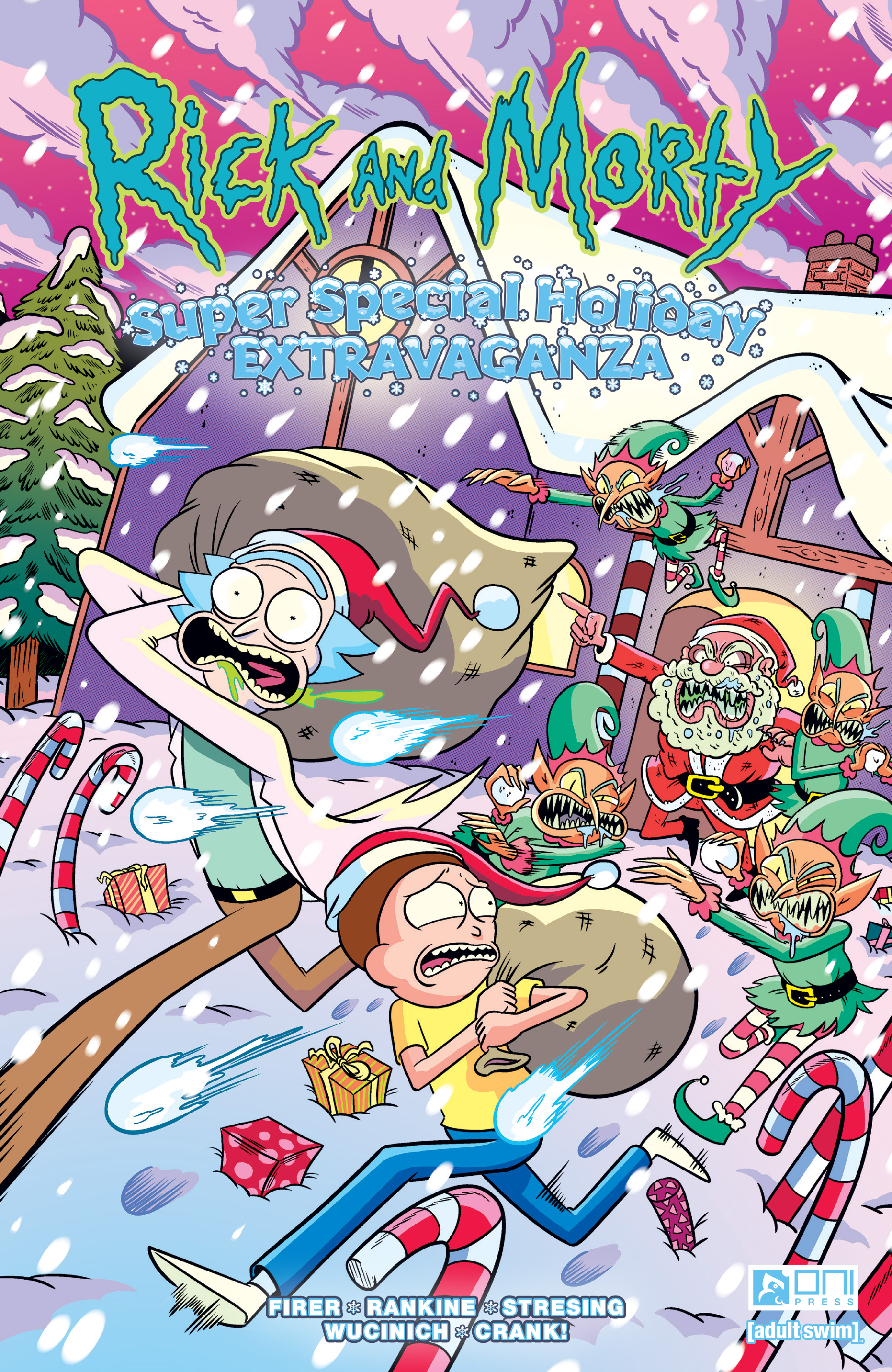 Rick and Morty Super Special Holiday Extravaganza #1 (One Shot) Cover C Marc Ellerby Variant 