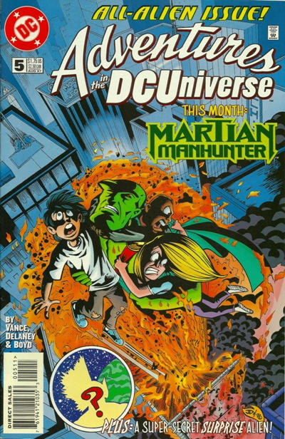 Adventures In The DC Universe #5 [Direct Sales] Very Fine