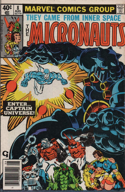 Micronauts #8 [Newsstand](1979)-Fine (5.5 – 7)