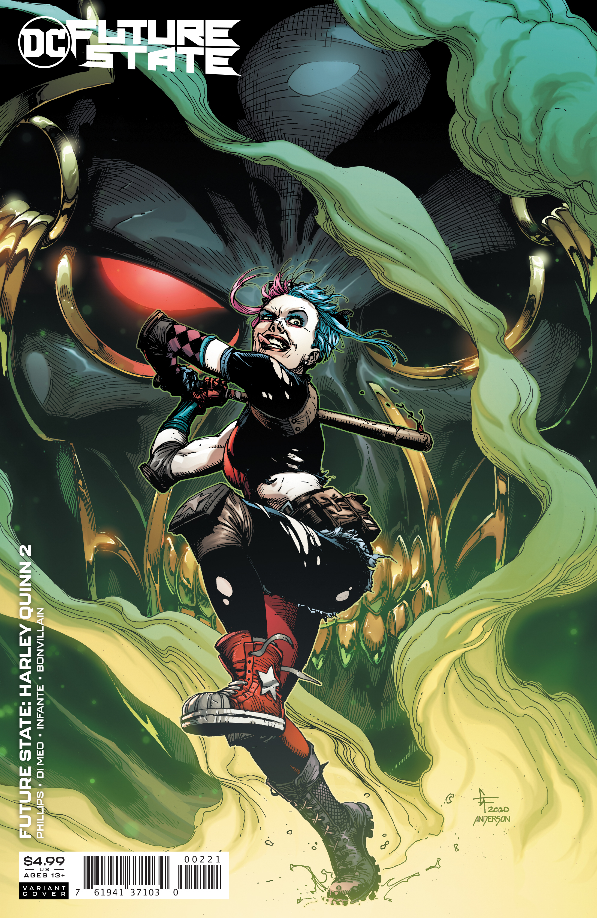 Future State Harley Quinn #2 Cover B Gary Frank Card Stock Variant (Of 2)