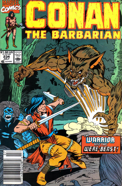 Conan The Barbarian #234 [Newsstand]-Very Good (3.5 – 5)