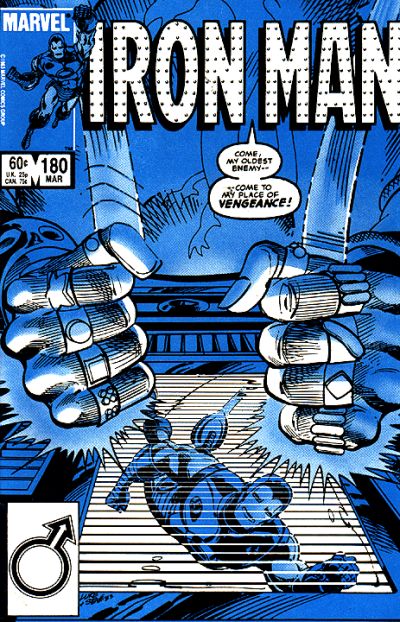 Iron Man #180 [Direct]-Very Good (3.5 – 5)