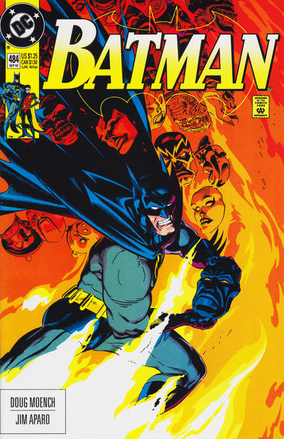 Batman #484 [Direct]-Very Fine -