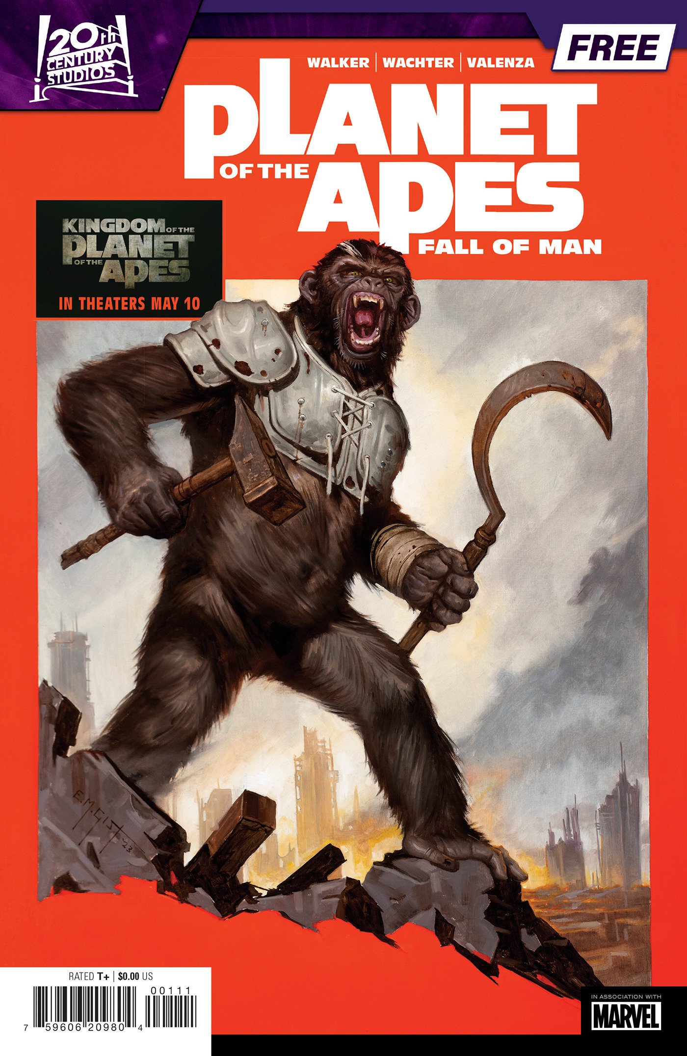 Planet of the Apes Fall of Man Sampler (Bundles of 20) (Net)