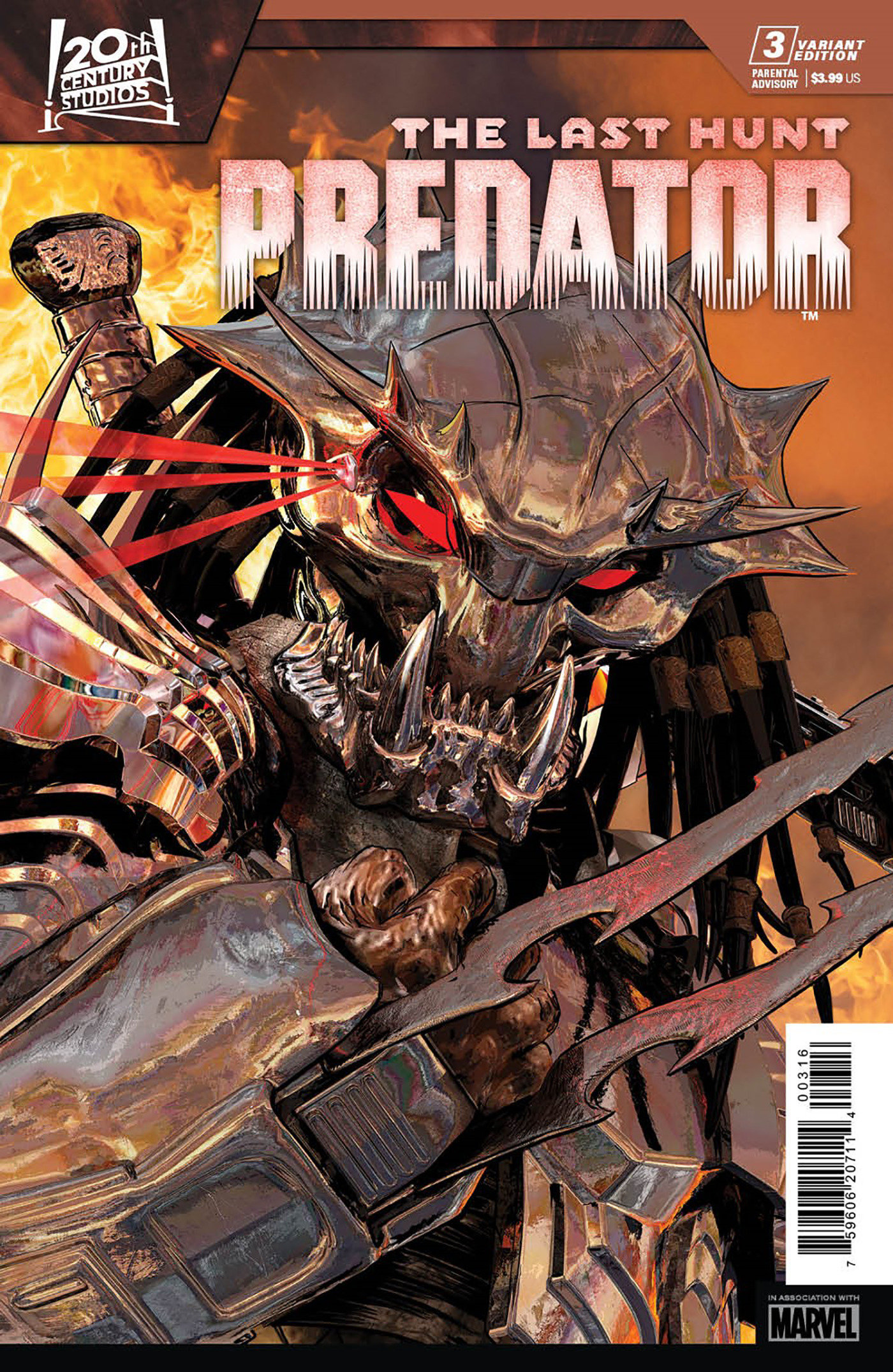 Predator: The Last Hunt #3 Mike Mayhew Variant 1 for 25 Incentive