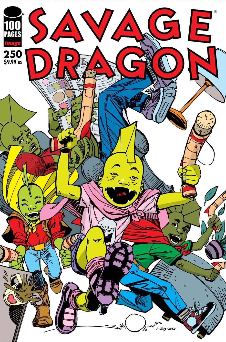 Savage Dragon #250 Cover D Simonson (Mature)