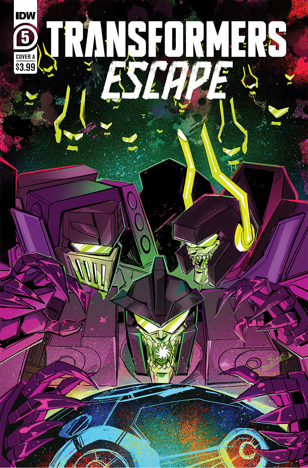 Transformers Escape #5 Cover A Mcguire-Smith (Of 5)