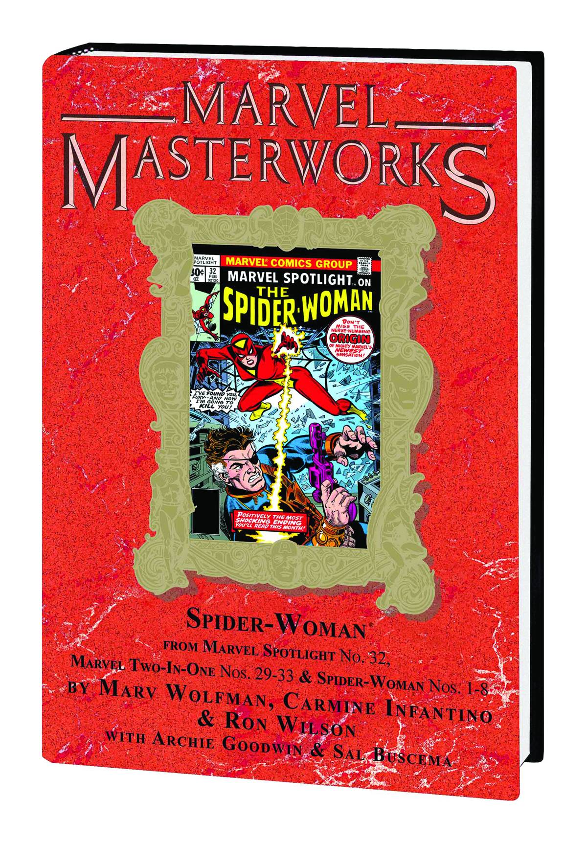 Marvel Masterworks Spider-Woman Hardcover Volume 1 Direct Market Edition Edition 225