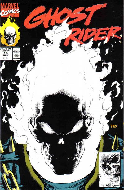 Ghost Rider #15 (1990) [Direct]-Fine (5.5 – 7)