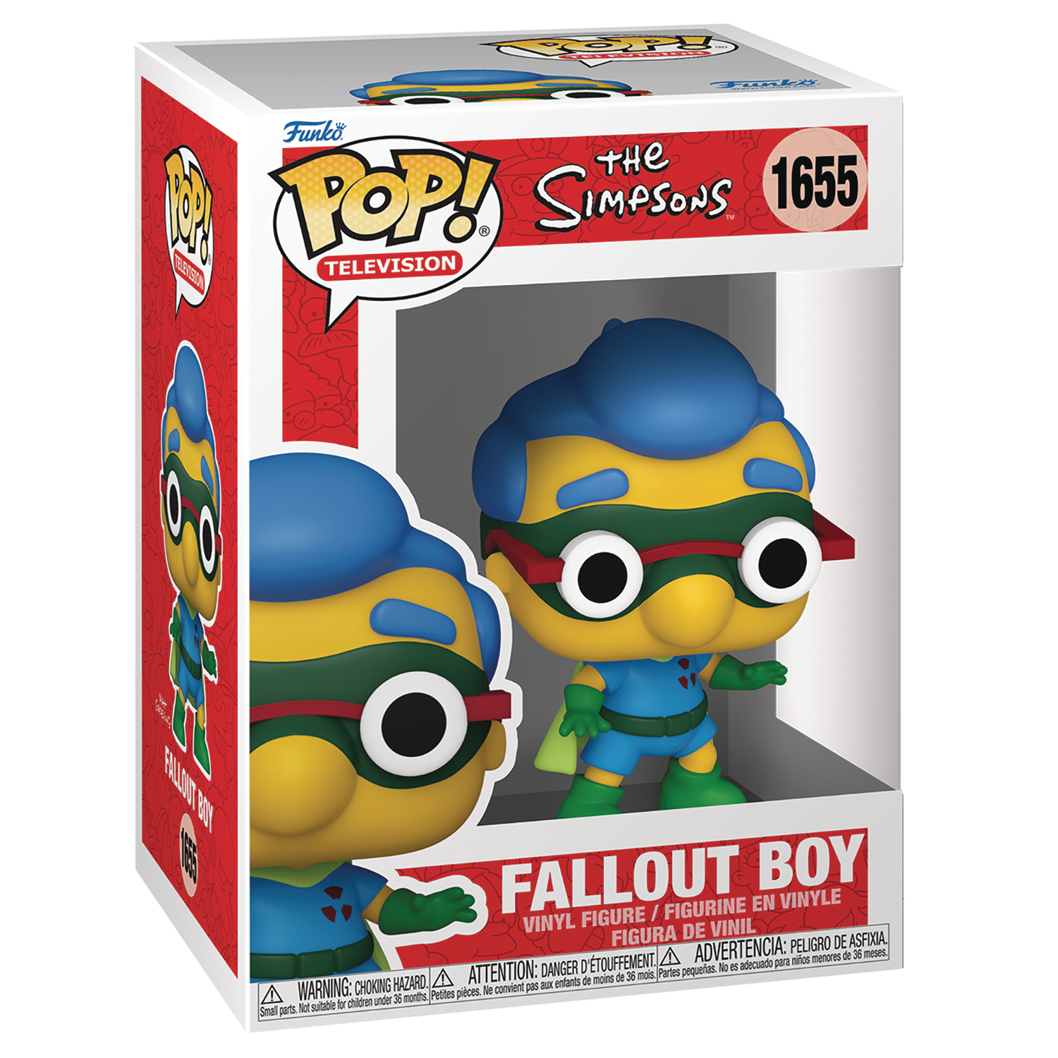 Pop TV Simpsons S10 Milhouse Vinyl Figure