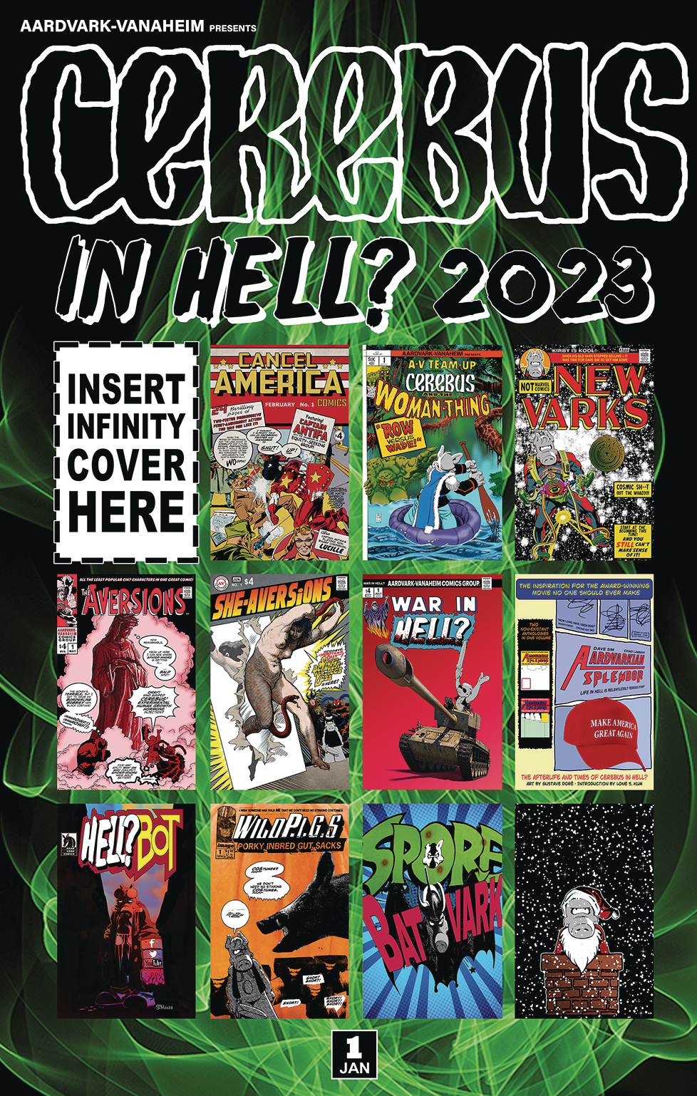 Cerebus In Hell 2023 Preview One Shot Signed Edition