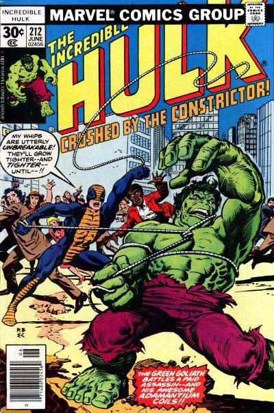 Incredible Hulk #212 [30¢] - Fn/Vf