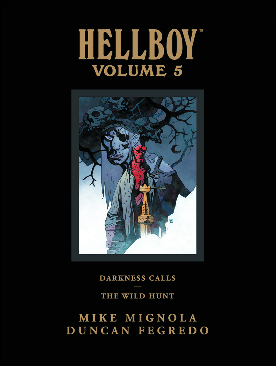 Hellboy Library Hardcover Volume 5 Darkness Calls Wild Hunt