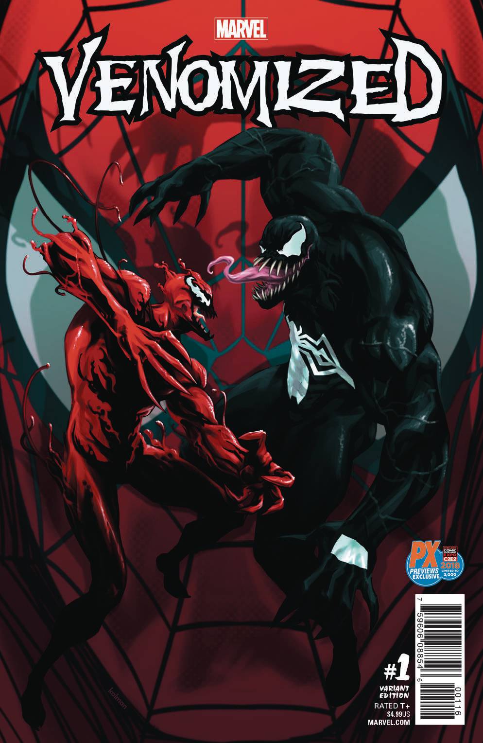 C2e2 2018 Venomized Andrasofszky Variant #1 (Net) (Of 5)