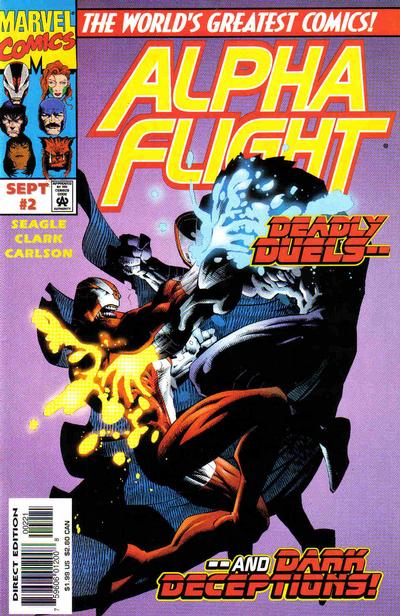 Alpha Flight #2 [Variant Cover]-Near Mint (9.2 - 9.8)