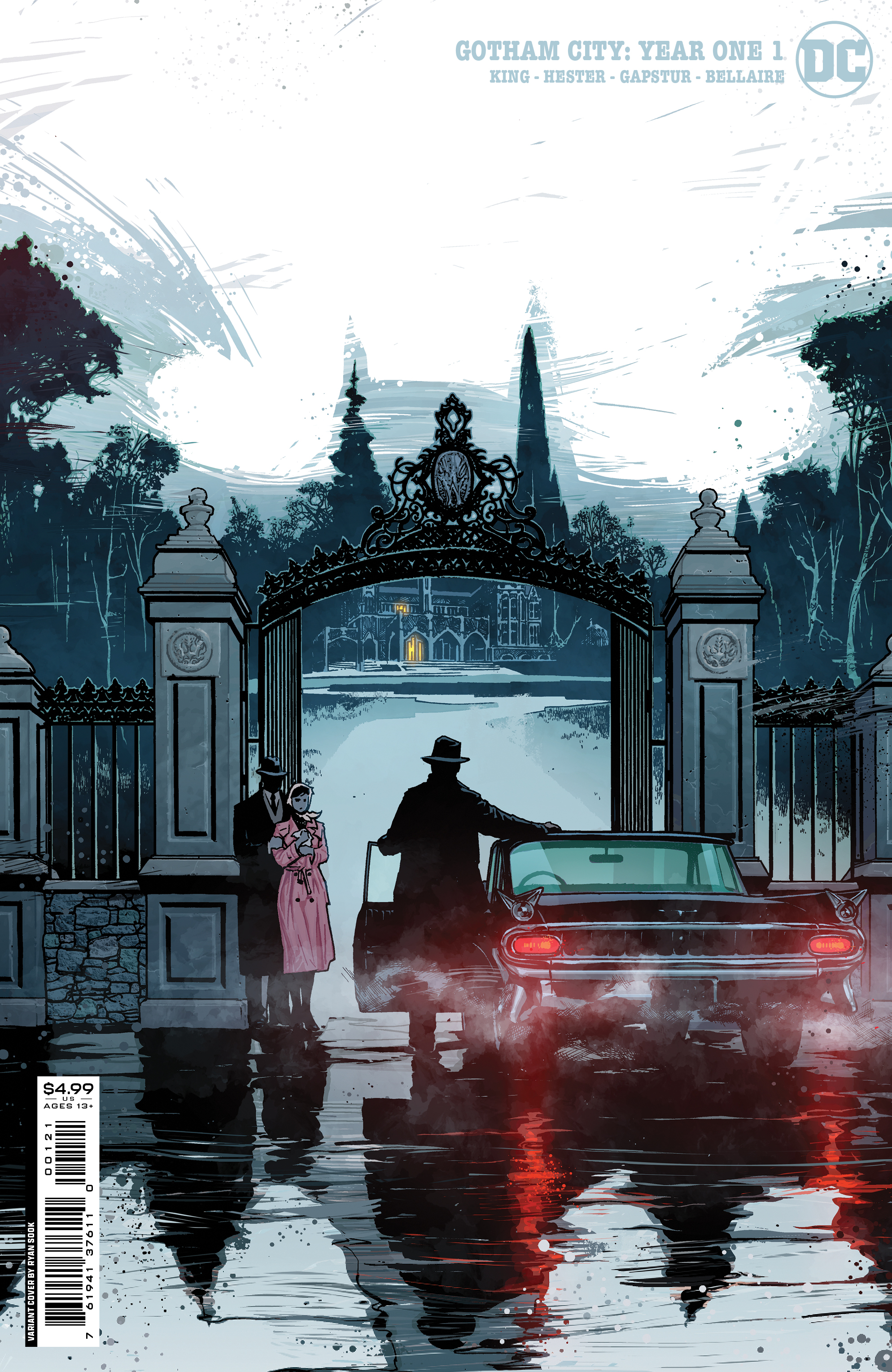 Gotham City Year One #1 Cover B Ryan Sook Variant (Of 6)