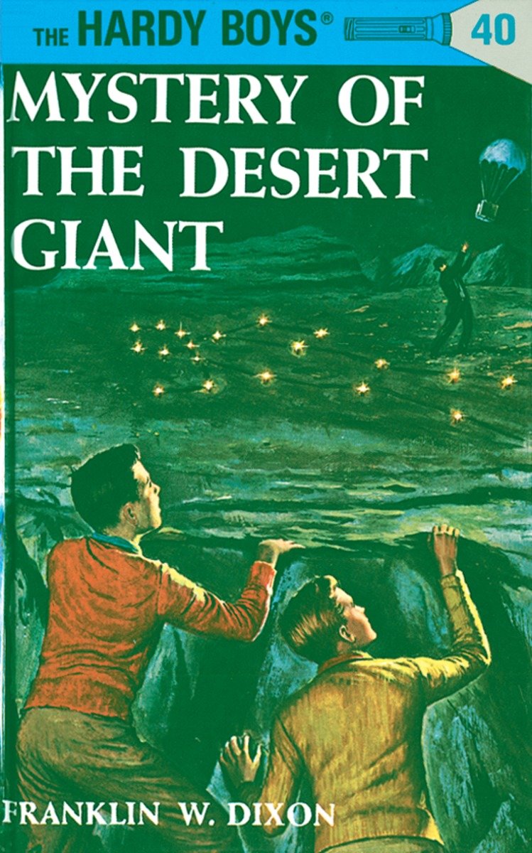 Hardy Boys 40: Mystery Of The Desert Giant (Hardcover Book)