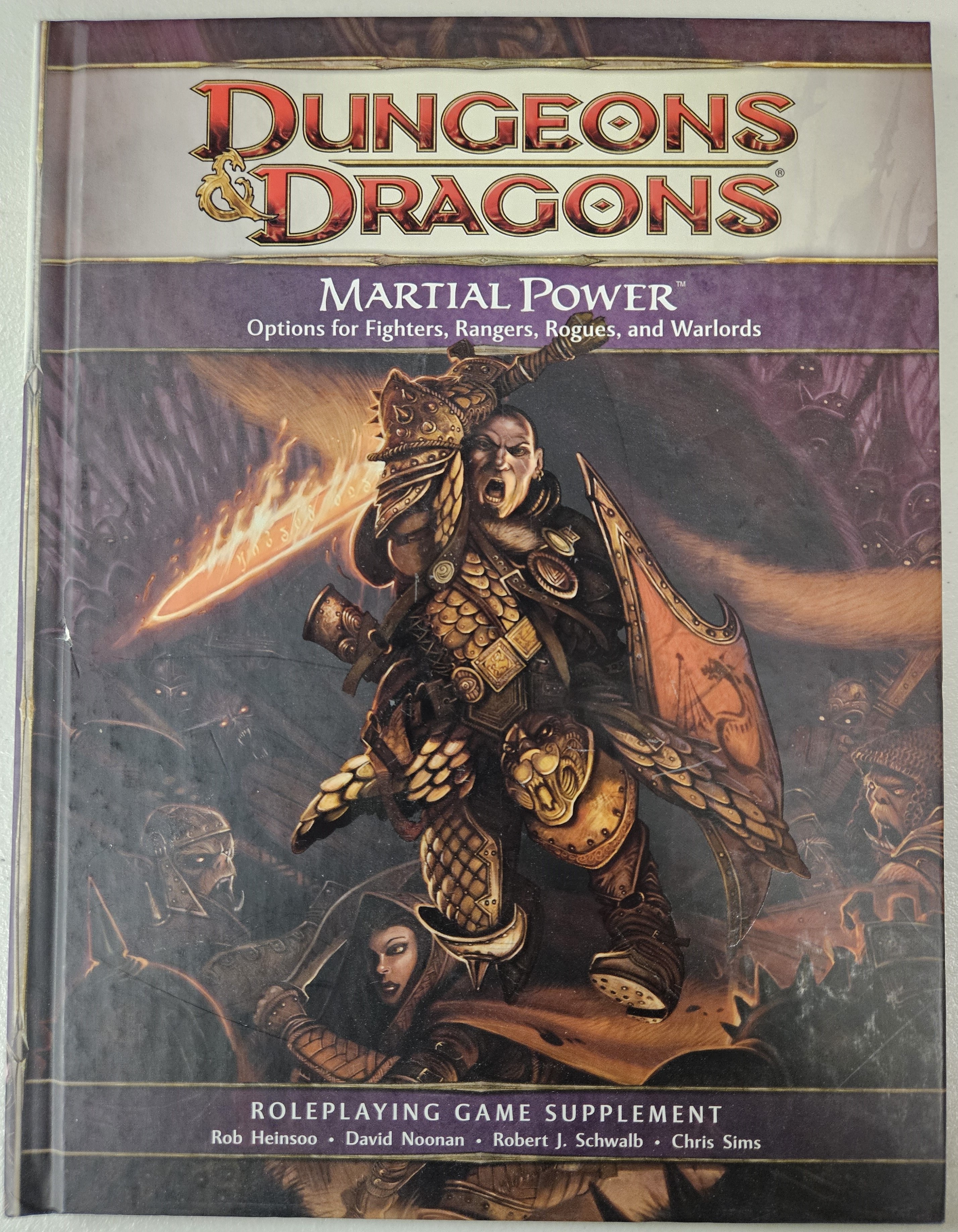 Dungeons & Dragons 4th Edition Martial Power Hardcover