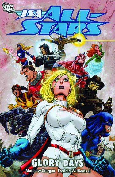 JSA All Stars Glory Days Graphic Novel