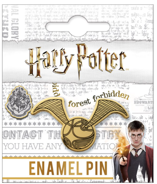 Harry Potter Golden Snitch Enamel Pin
