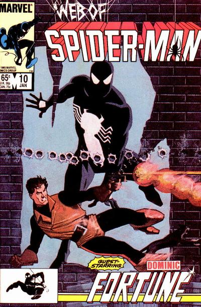 Web of Spider-Man #10 [Direct](1985)-Very Fine (7.5 – 9)