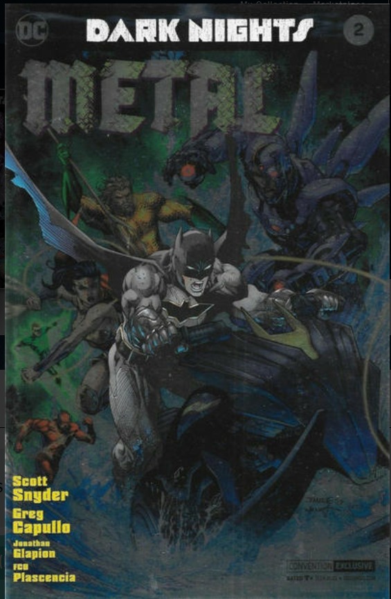 Dark Nights Metal #1 (Of 6) New York Comiccon 2017 Exclusive Silver Foil Variant