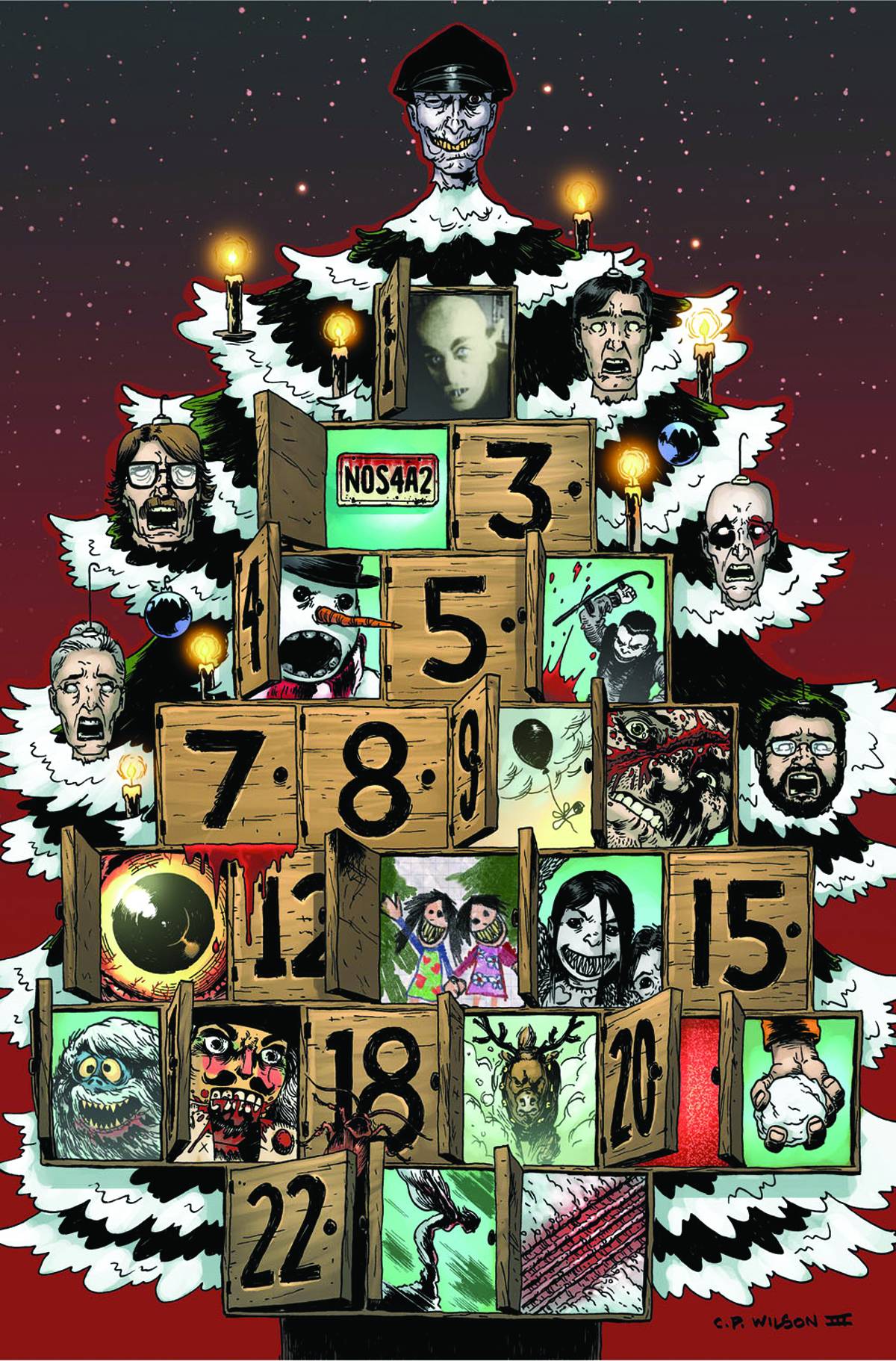 Wraith Welcome To Christmasland #1 Subscription Variant