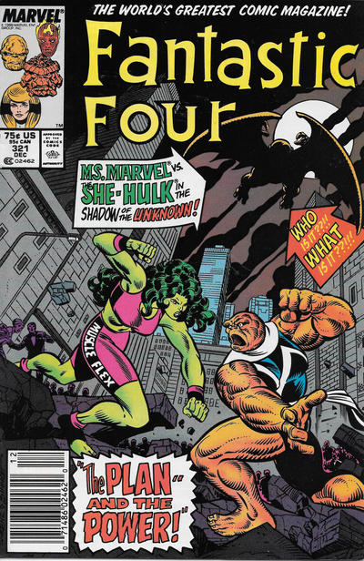 Fantastic Four #321 [Newsstand]-Fine (5.5 – 7)