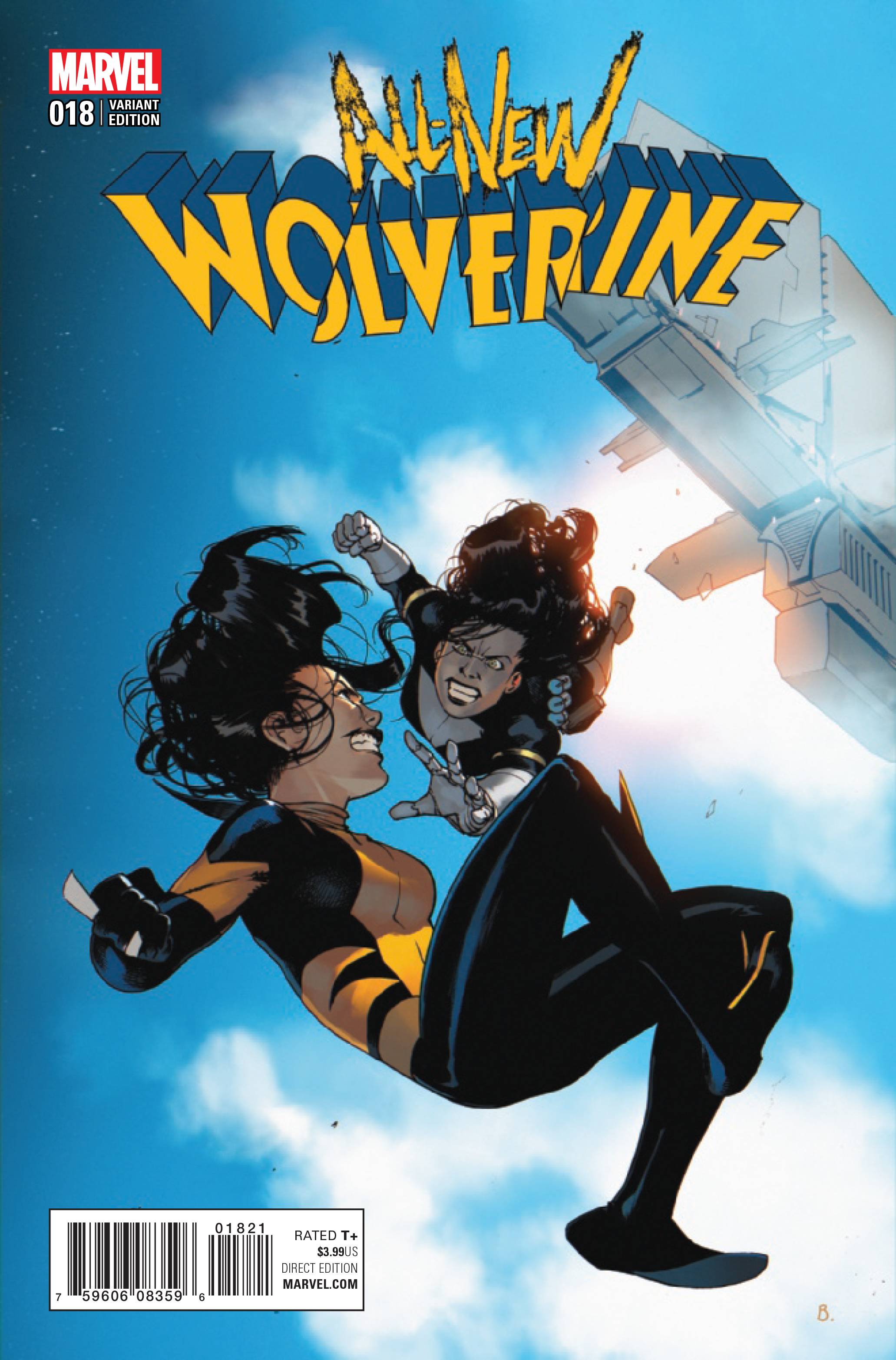 All-New Wolverine #18 (Bengal Connecting Variant F) (2015)