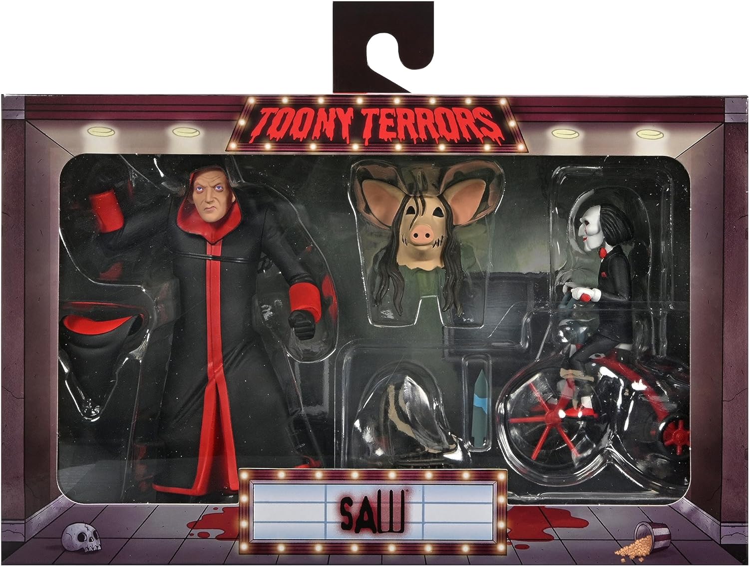 Saw Toony Terrors Jigsaw Killer & Billy 6in Action Figure Box Set
