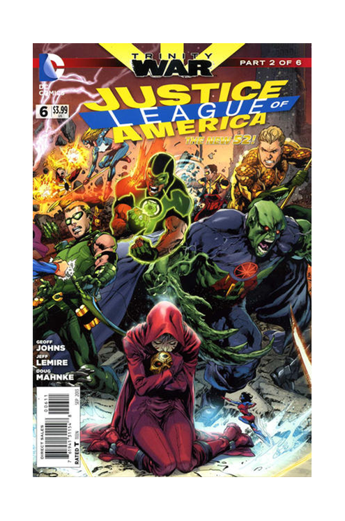 Justice League of America #6 (Trinity) (2013)