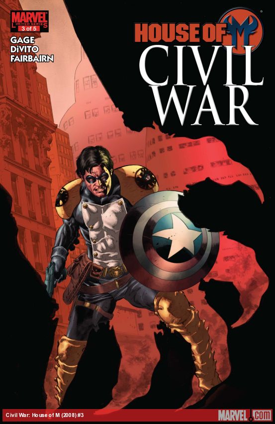 Civil War House of M #3 (2008)