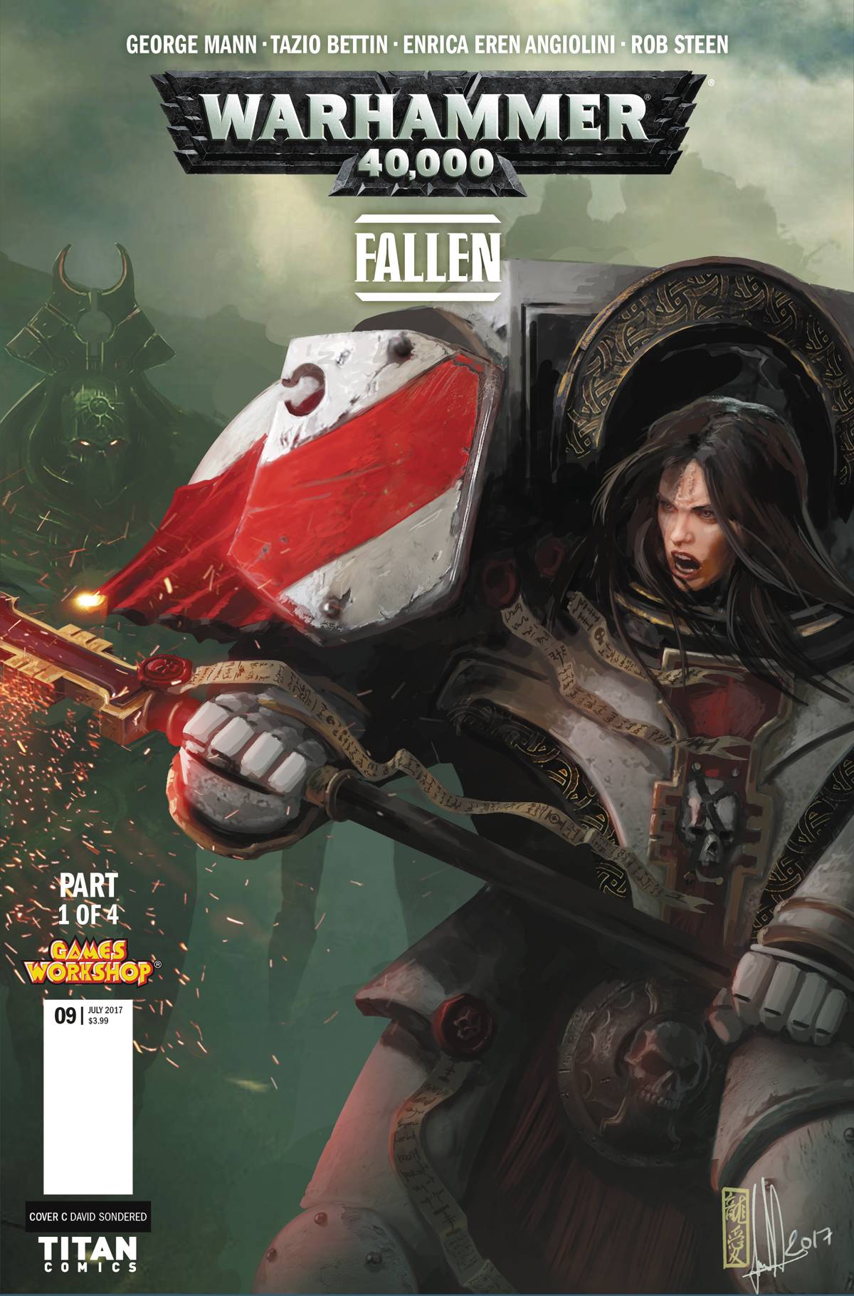 Warhammer 40000 Fallen #1 Cover C Sondered