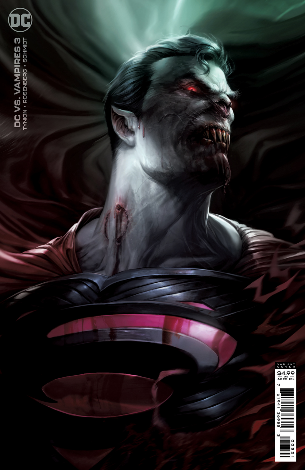 DC Vs Vampires #3 (Of 12) Cover B Francesco Mattina Card Stock Variant