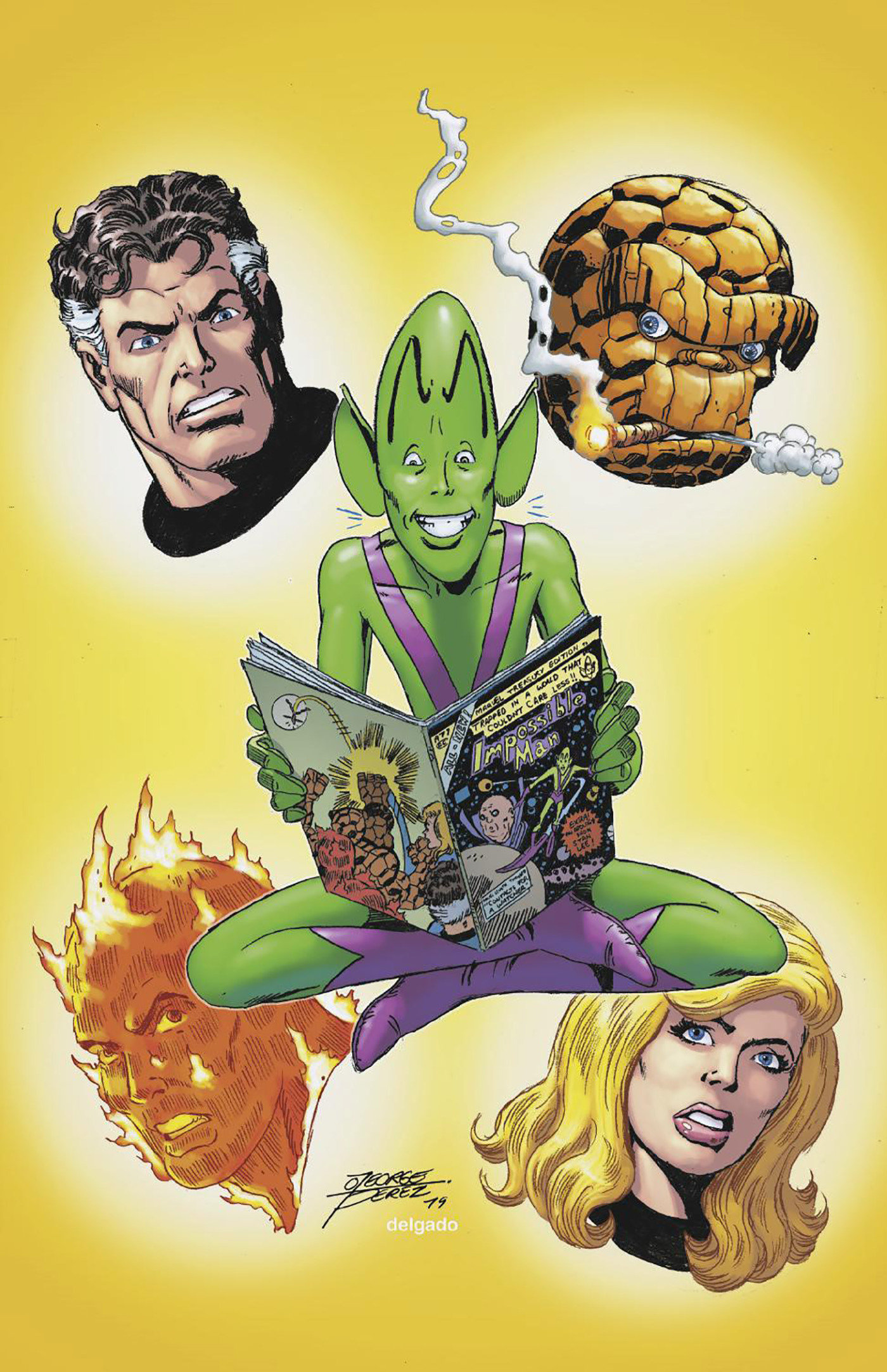 Fantastic Four #8 1 for 100 Incentive George Perez Virgin Variant
