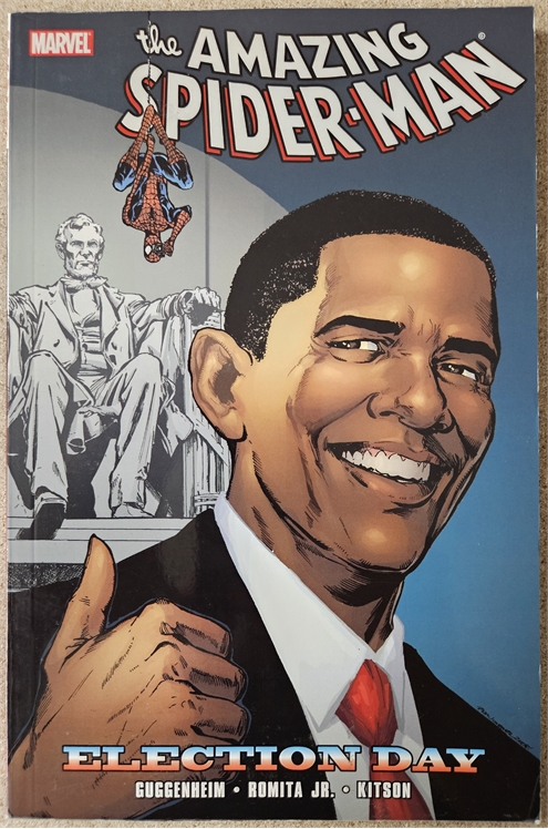 Amazing Spider-Man Election Day Graphic Novel (Marvel 2010) Used - Very Good