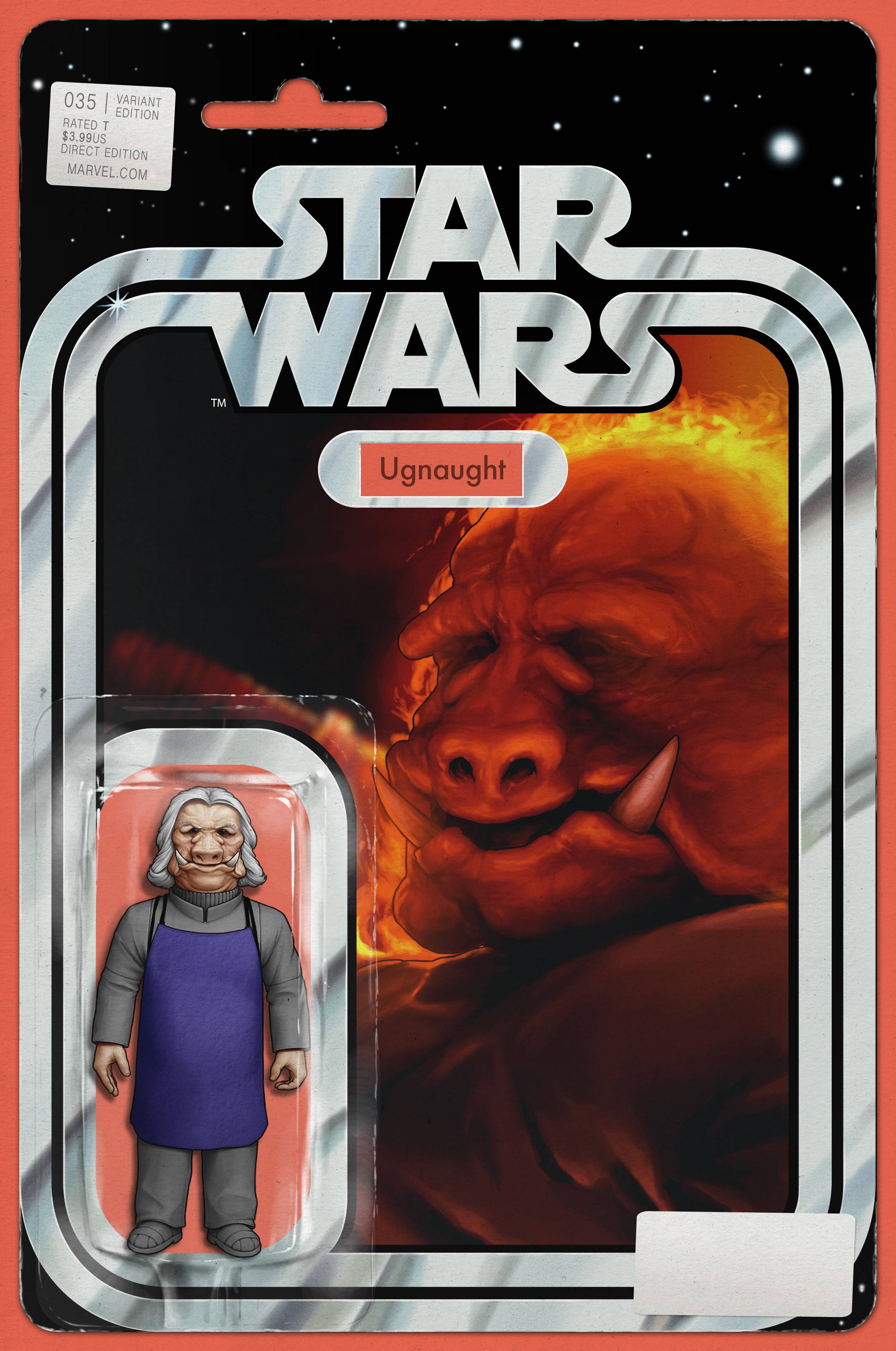 Star Wars #35 Christopher Action Figure Variant (2015)