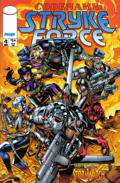 Codename: Stryke Force #4-Fine (5.5 – 7)