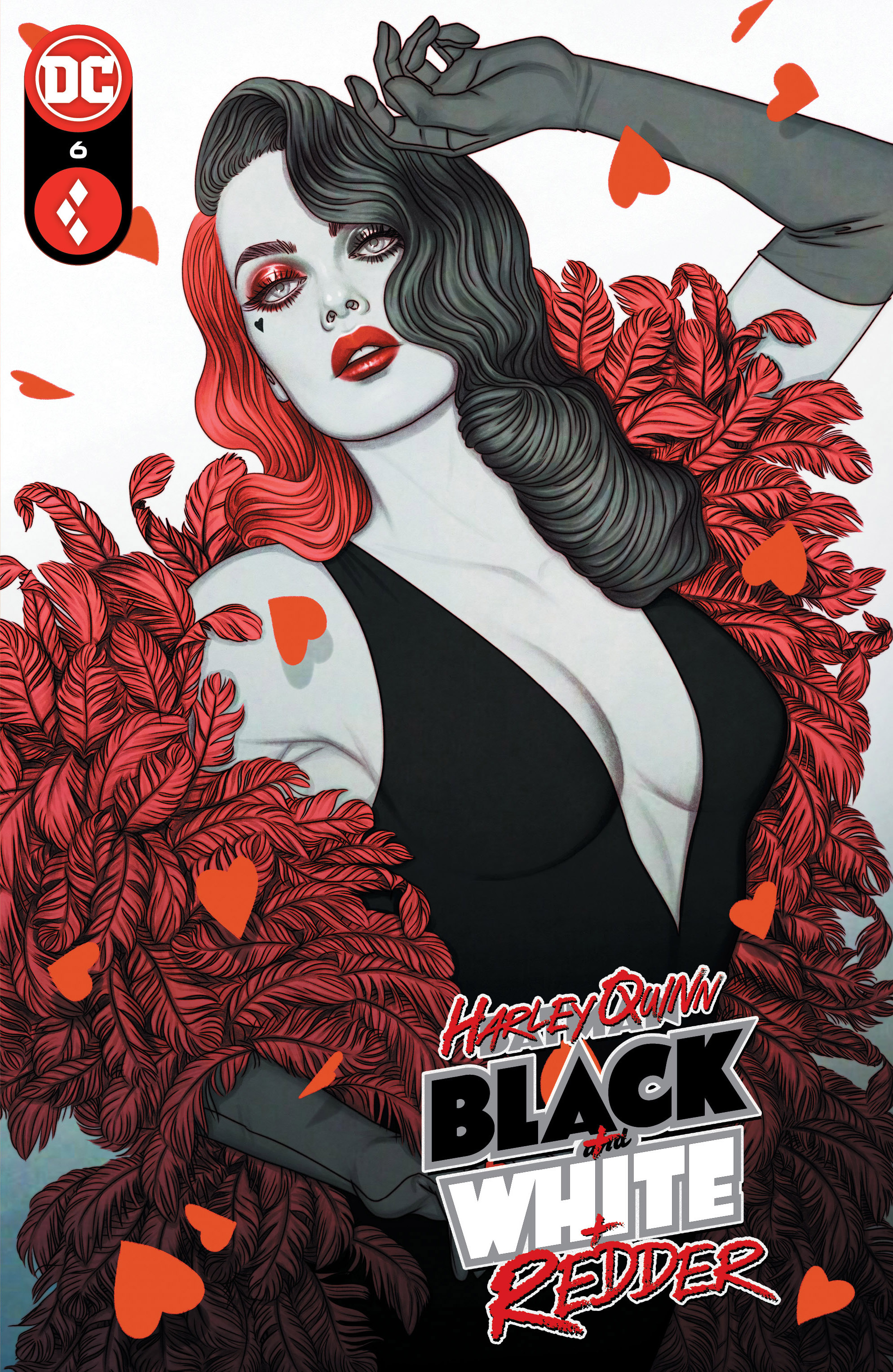 Harley Quinn Black White Redder #6 Cover A Jenny Frison (Of 6)