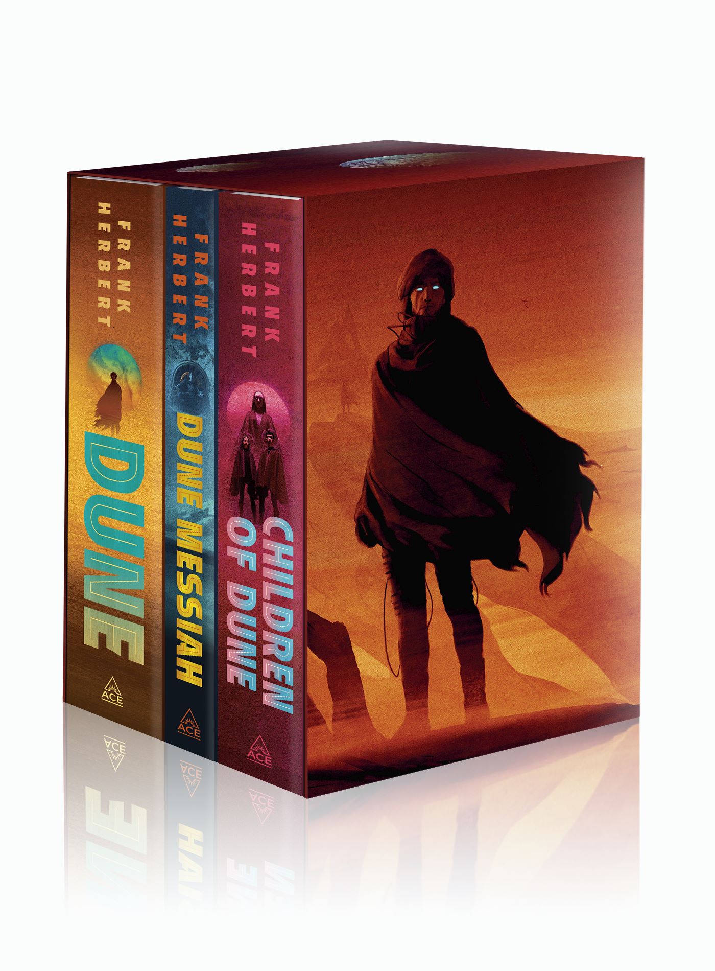 Frank Herberts Dune Saga 3-Book Deluxe Hardcover Boxed Set