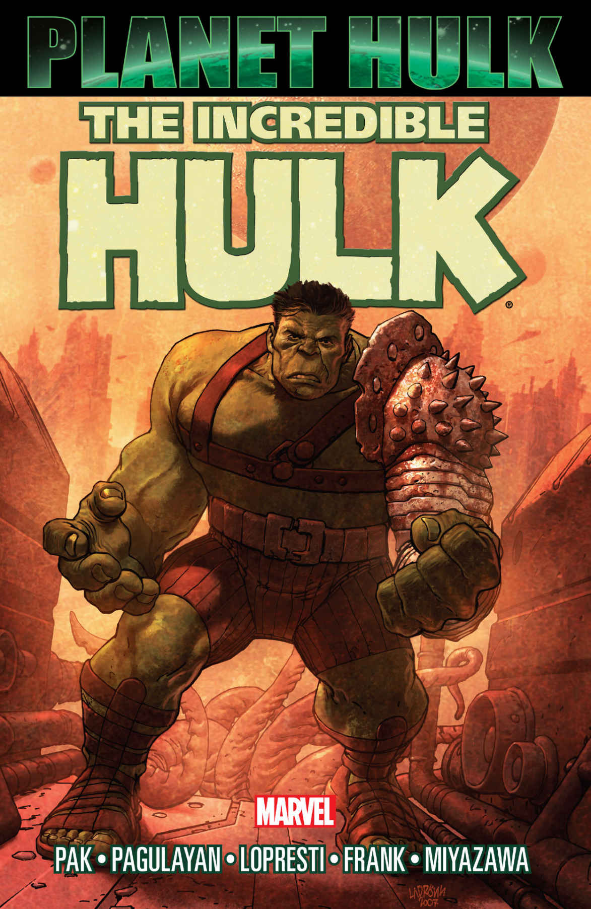 Hulk Graphic Novel Planet Hulk