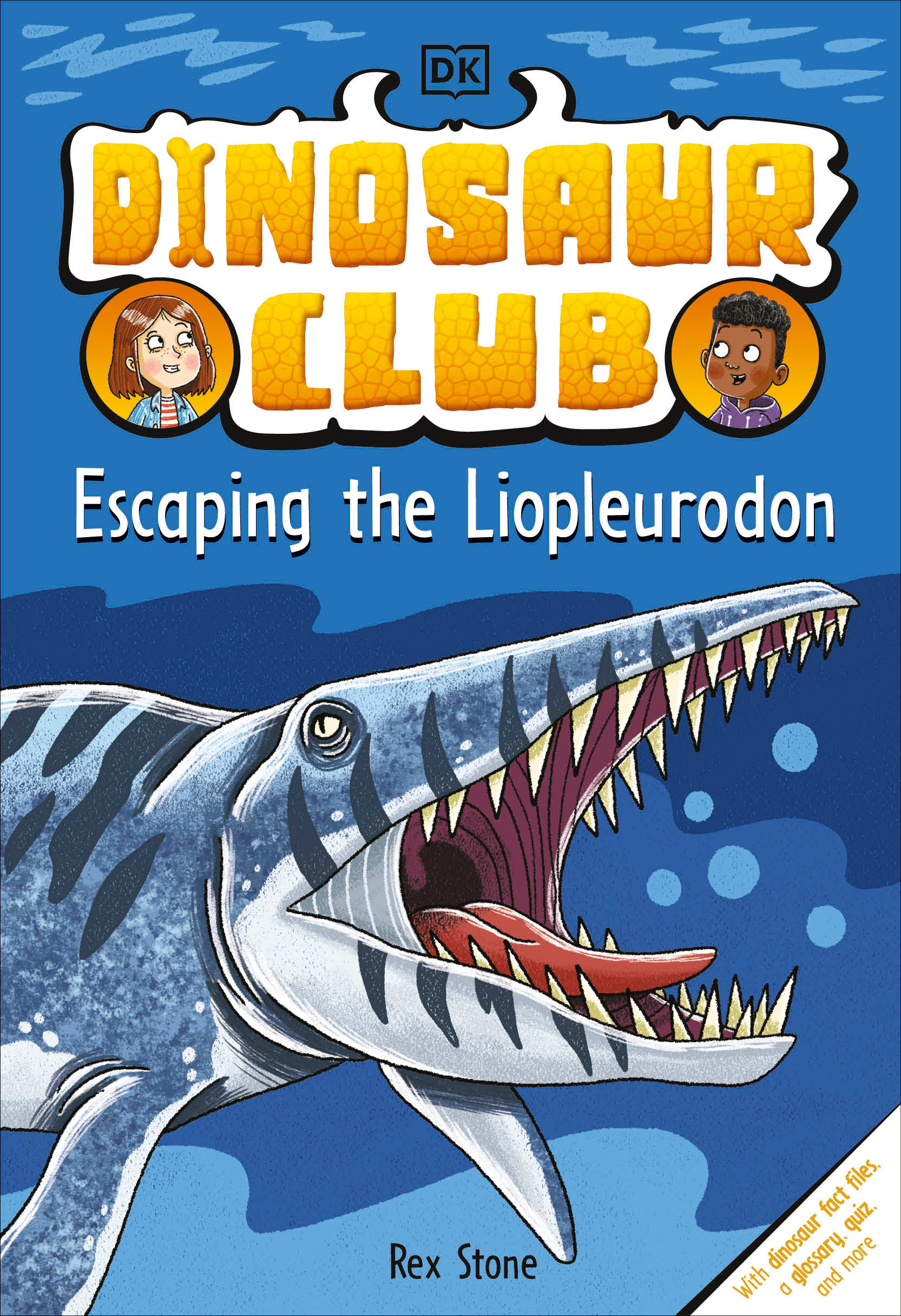 Dinosaur Club: Escaping The Liopleurodon (Hardcover Book)