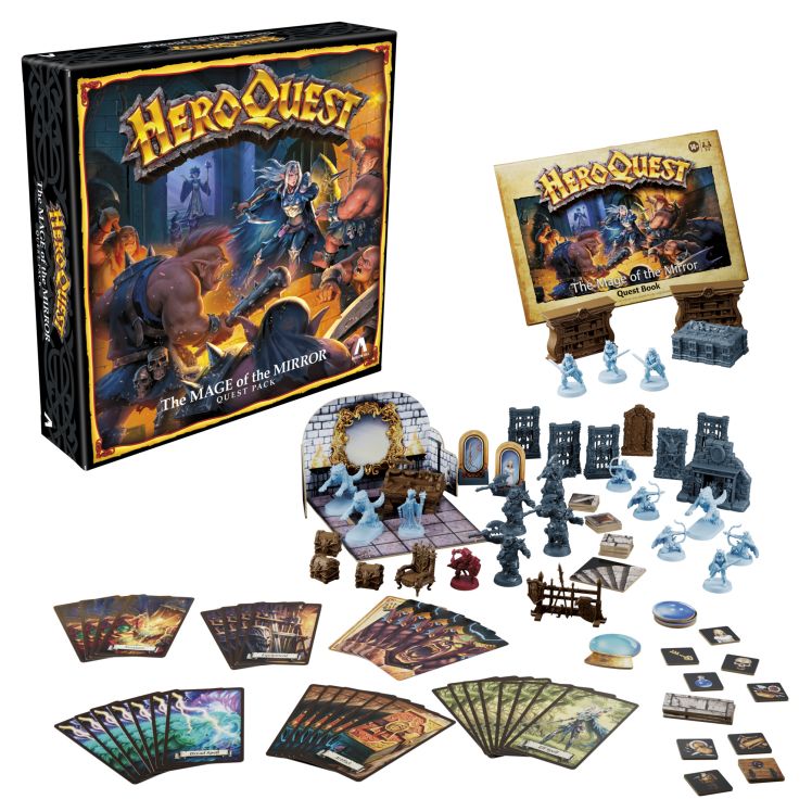 Avalon Hill Heroquest The Mage of The Mirror Quest Pack, Requires Heroquest Game System 