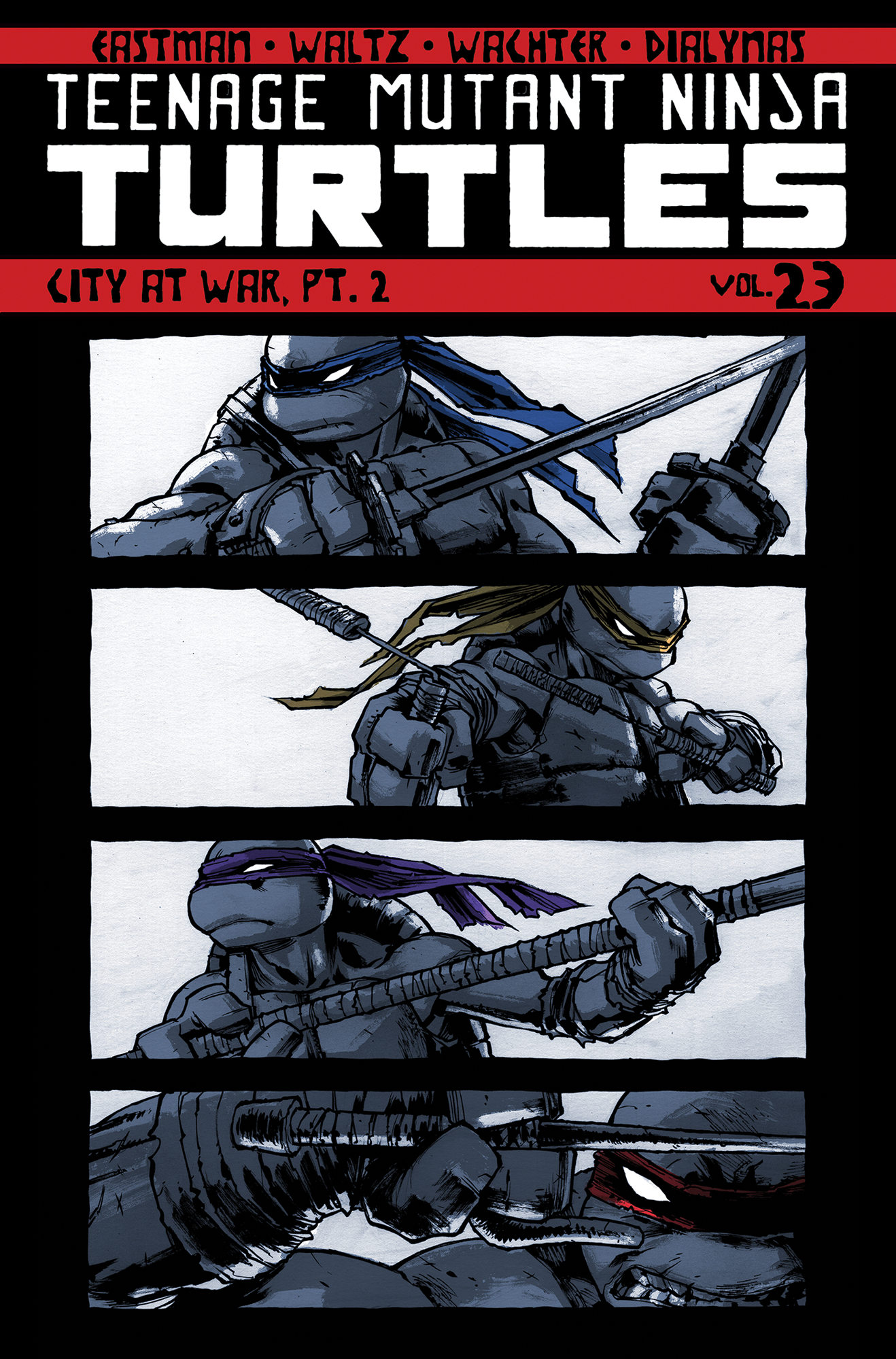 Teenage Mutant Ninja Turtles Ongoing Graphic Novel Volume 23 City At War Part 2