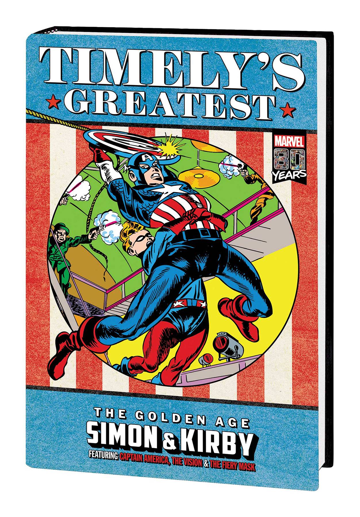 Timelys Greatest Hardcover Golden Age Simon & Kirby Omnibus Direct Market Edition