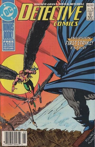 Detective Comics #595 [Newsstand]-Fine (5.5 – 7)