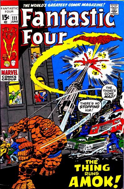 Fantastic Four #111 (1961)-Good (1.8 – 3)